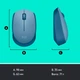 Миша Logitech M171 Blue/Grey (910-006866) [118399] - зображення 11