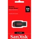 USB флеш-накопитель SanDisk Cruzer Blade 64GB USB-A 2.0 (SDCZ50-064G-B35) [128356] - изображение 7