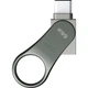 USB флеш-накопитель Silicon Power Mobile C80 64GB USB-A 3.2 Gen 1 / USB-C Silver (SP064GBUC3C80V1S) [134403] - изображение 3