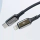 Кабель Proove Flex Metal USB-C to Lightning 27W 1m Black (CCFM27002101) [130341] - изображение 4