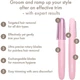 Триммер для тела GESKE Precision Trimmer 4in1 Pink (HB0454) [132065] - изображение 8