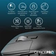 Мышь OfficePro M395B Silent Click Ergonomic Wireless Black [144321] - изображение 9