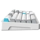 Клавиатура GamePro Asgard Drakkar MK305WH White [152958] - изображение 4