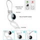 Чехол для поисковой метки Apple AirTag Keychain with Wire Cable White [135412] - изображение 4