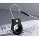 Чехол для поисковой метки Apple AirTag Keychain with Wire Cable Black [135409] - изображение 4