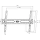 Крепление для телевизора ITech PLB-3 600х400 37"-86" [135311] - изображение 5