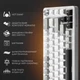 Клавіатура GamePro Genesis Silverlight MK116 Grey [140409] - зображення 6