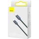 Кабель Baseus Crystal Shine Series USB-C to USB-C 100W 1.2m Black (CAJY000601) [141252] - изображение 7