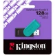 USB флеш-накопитель Kingston DataTraveler Exodia S 128GB USB-A 3.2 Black/Teal (DTXS/128GB) [139607] - изображение 4