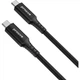 Кабель Proove Speed Line USB-C to USB-C 240W USB 4.0 1m Black (CCSL60002201) [130722] - изображение 2
