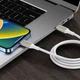 Кабель Proove Flex Metal USB-C to USB-C 60W 1m White (CCFM60002202) [130347] - изображение 3