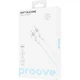 Кабель Proove Soft Silicone USB-C to USB-C 60W 1m White (CCSO60002202) [130638] - изображение 5