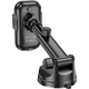 Автодержатель с беспроводной зарядкой Hoco HW5 Journey Black (601450) [151337] - изображение 4