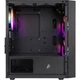 Корпус 1stPlayer BS-2-BK-3F1 Black [134425] - изображение 4