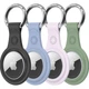 Комплект чохлів Dux Ducis Secure Holder with Key Ring для пошукової мітки Apple AirTag Black/Blue/Green/Purple [134550] - зображення 1