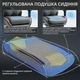 Комп'ютерне крісло GT Racer X-2308 Fabric Black/Gray [121435] - зображення 13