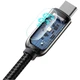 Кабель Baseus Display Fast Charging USB-A to Type-C 66W 1m Black (CASX020001) [113817] - изображение 6