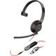 Компьютерная гарнитура Poly Blackwire 5210 USB-A/USB-C 3.5 мм Black (8X230AA) [113891] - изображение 1