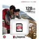 Карта памяти Kingston SDXC Canvas React Plus 128GB Class 10 UHS-II U3 V60 (SDR2V6/128GB) [120443] - изображение 3
