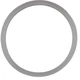 Пластины для автодержателей Baseus Halo Series Magnetic Metal Ring Silver (PCCH000012) [117260] - изображение 5