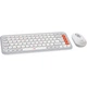 Комплект (клавиатура и мышь) Logitech POP Icon Combo Bluetooth UA Off-White (920-013141) [121101] - изображение 2