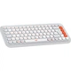 Клавіатура Logitech POP Icon Keys Bluetooth UA Off-White (920-013072) [118956] - зображення 3