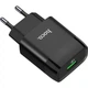 Сетевое зарядное устройство Hoco C72Q Glorious 18W Black [125143] - изображение 2