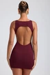 Сукня Oh Polly Coa бордова XS - изображение 4