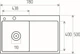 Кухонна мийка CM 78*50 R DÉCOR нержавійка VALESO Handmade - зображення 6