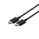 Мережевий Зарядний Пристрій Samsung 1USB-C PD/QC 45W+Type-C to Type-C 1:1 Чорний - зображення 7