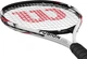 Ракетка Wilson FUSION XL Gr3 White/Black (WR147910) - зображення 6
