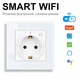 Розумна Wi-Fi Розетка Folem RZW вбудована 220V/16A, керування Tuya, Smart Life, Alexa, Google Assistant, таймер, розклад - зображення 1