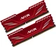 Pamięć RAM AFOX DDR4-3200 32768MB PC4-25600 (Kit of 2x16384) Gaming Red (AFLD432PS1CAD) - obraz 1