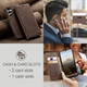 Чохол-книжка з магнітом Samsung Galaxy S25 FE S731 CaseMe Dark Brown (43490-05) - зображення 4