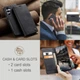 Чехол книжка с магнитом Samsung Galaxy S25 FE S731 CaseMe Black (43490-2B) - изображение 4
