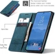 Чехол книжка с магнитом Samsung Galaxy S25 FE S731 CaseMe Sea Green (43490-56) - изображение 3