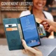 Чехол книжка с магнитом Samsung Galaxy S25 FE S731 CaseMe Sea Green (43490-56) - изображение 9
