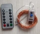 Гирлянда USB Капля росы Холодный белый пульт 10м 100LED - изображение 5
