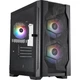 Корпус 1stPlayer D4-M-BK-2F1P-1F1 Black - изображение 1