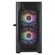 Корпус 1stPlayer D4-M-BK-2F1P-1F1 Black - изображение 3