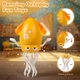 Интерактивная музыкальная игрушка «Танцующий осьминог» LED-подсветка сенсоры для развития детей Желтый (CO6040) - изображение 7