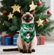 Бандана для собак "ALLY" Green Size S\M - зображення 1