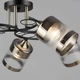 Люстра потолочная Light House SR-20389/5 BK+AB D580*H250 E27 черный + бронза - изображение 2