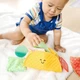 Мультисенсорна іграшка для малюків "Тако" Melissa&Doug різнокольоровий (12 предметів/текстиль) (MD30745) - зображення 3