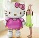 Надувной шар фигурка из фольги с серии Hello Kitty 116 на 66 см разноцветный - изображение 2