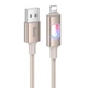 Зарядный кабель USB Lightning для iPhone / Провод шнур юсб лайтнинг для зарядки айфона Apple устройств 1,2м - изображение 1
