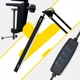 Настольная лампа LED Izoxis 2 в 1 струбцина + підставка, регулируемая, USB, 3 цвета и 10 уровней яркости (26357) - изображение 6
