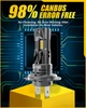 LED лампы H7 100W 6000K CSP 18000 лм, Canbus, с кулером, 12–16V, комплект 2 шт - изображение 5