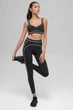 Жіночий спортивний комплект Alo Yoga Airlift Suit Up "Black/White" XXS (W9680R_W54341R) - изображение 13