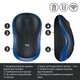 Миша Logitech Wireless Mouse M185 BLUE - EWR2 (910-002236) (6877534) - изображение 3